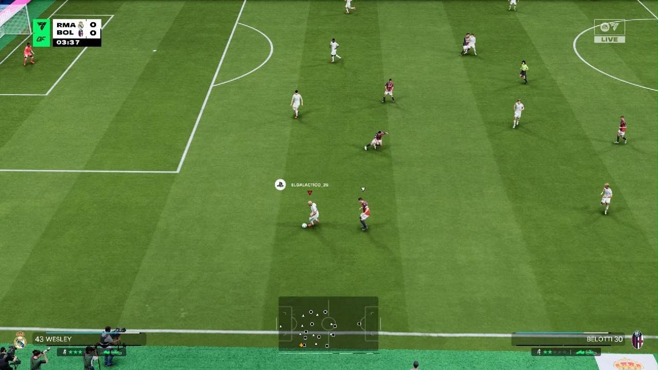 KOM 26 Champions-League Real Madrid - Bologna 2-2