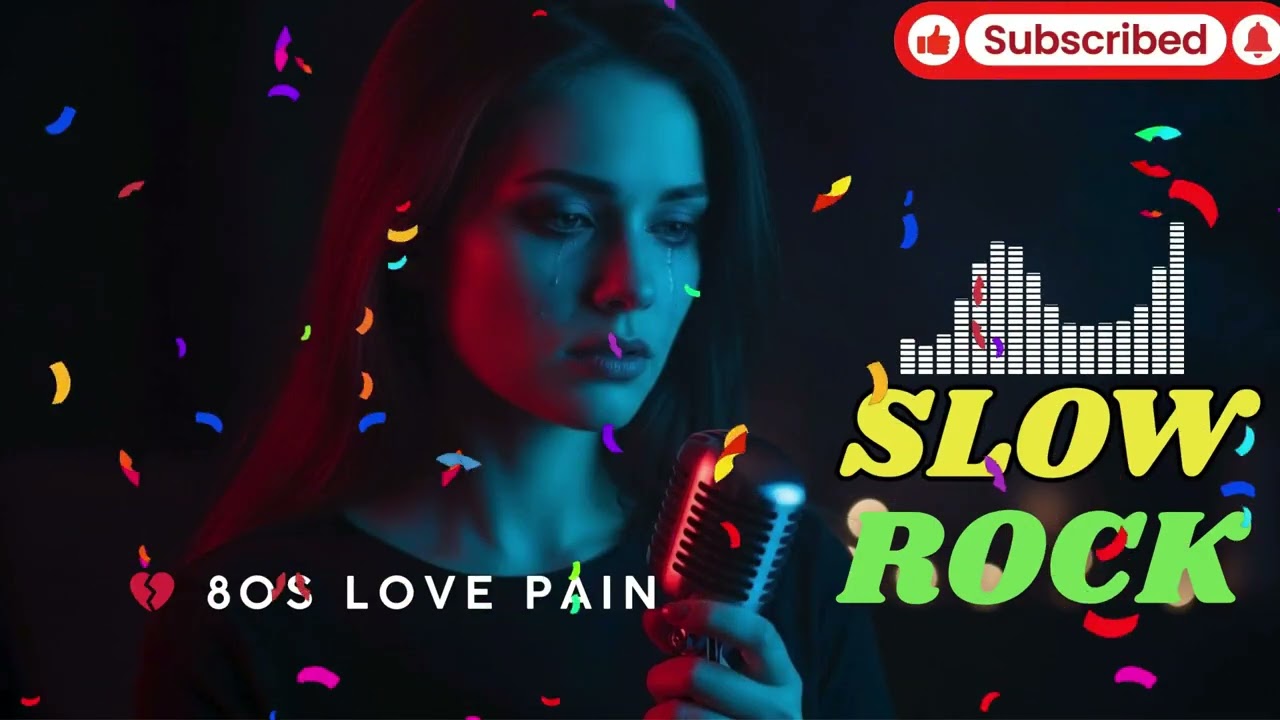 80s Love Songs Slow Rock 🌙 | Emotional Romantic Hits for Late Night Memories