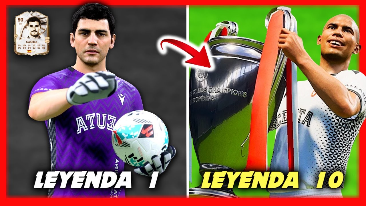 FICHANDO +1 LEYENDA HASTA que EL PEOR EQUIPO de ESPAÑA GANE LA CHAMPIONS