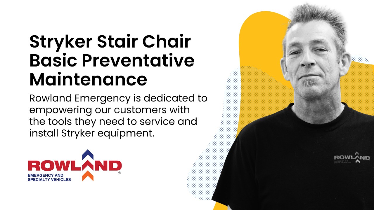 Stryker® Stair Chair Basic Preventative Maintenance by Rowland Emergency