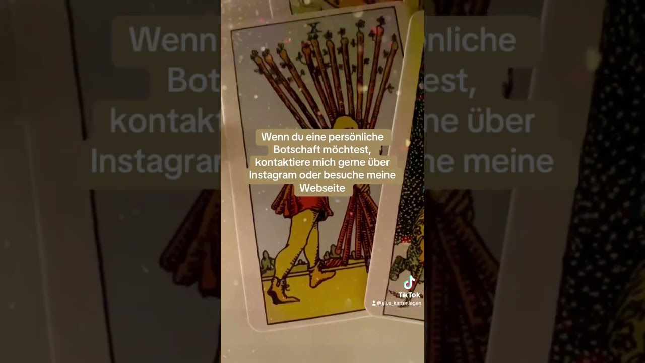 Hier mit hast du nicht gerechnet..❤️&zwj;🩹 #tarot #botschaft #liebe #tagesbotschaft #orakel