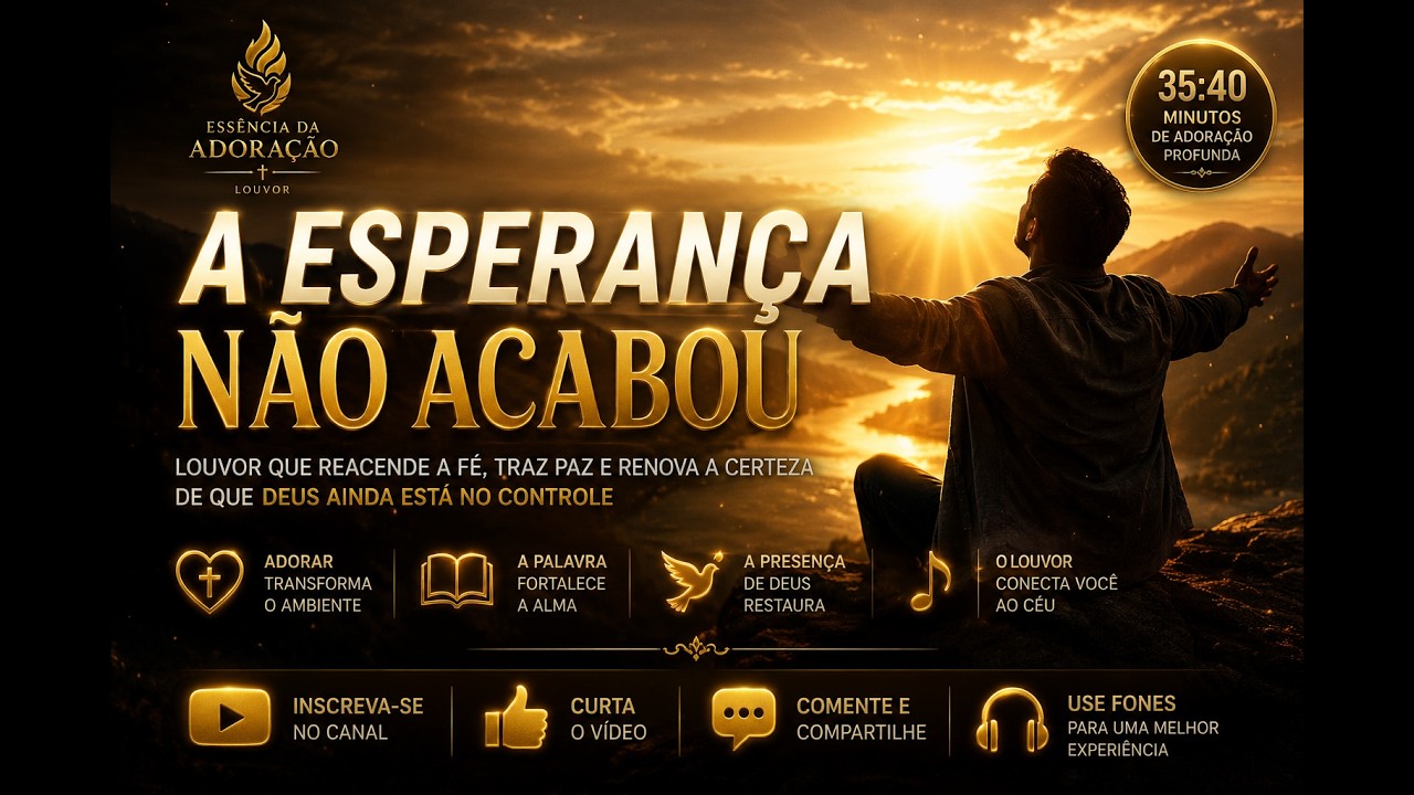 A ESPERANÇA NÃO ACABOU