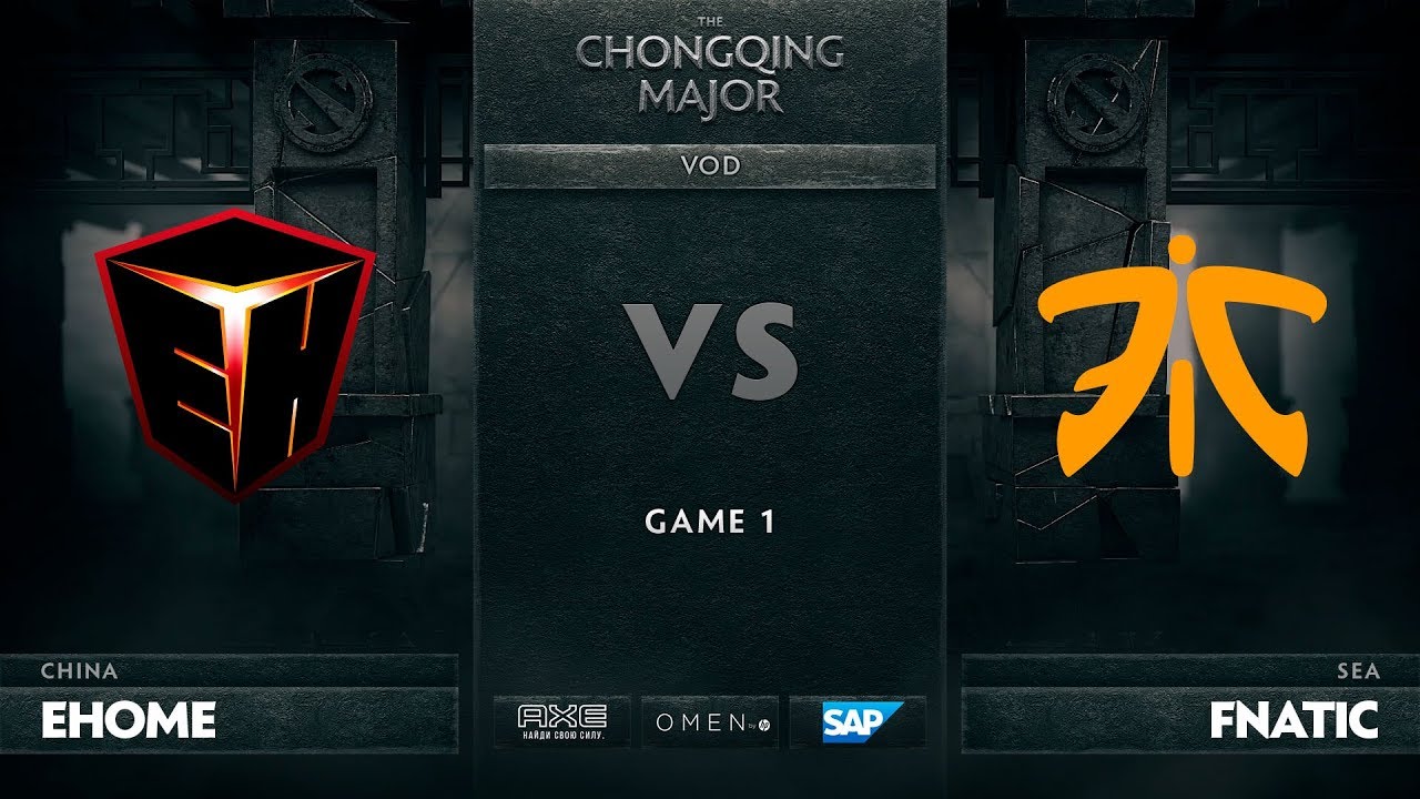 [RU] EHOME vs Fnatic, Game 1, The Chongqing Major UB Round 1