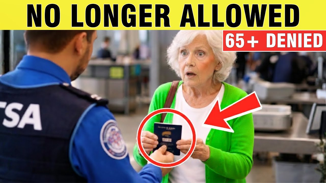 Flying After 70? New Airport Rules For Seniors Starting Jan 2026 (Don't Get DENIED)