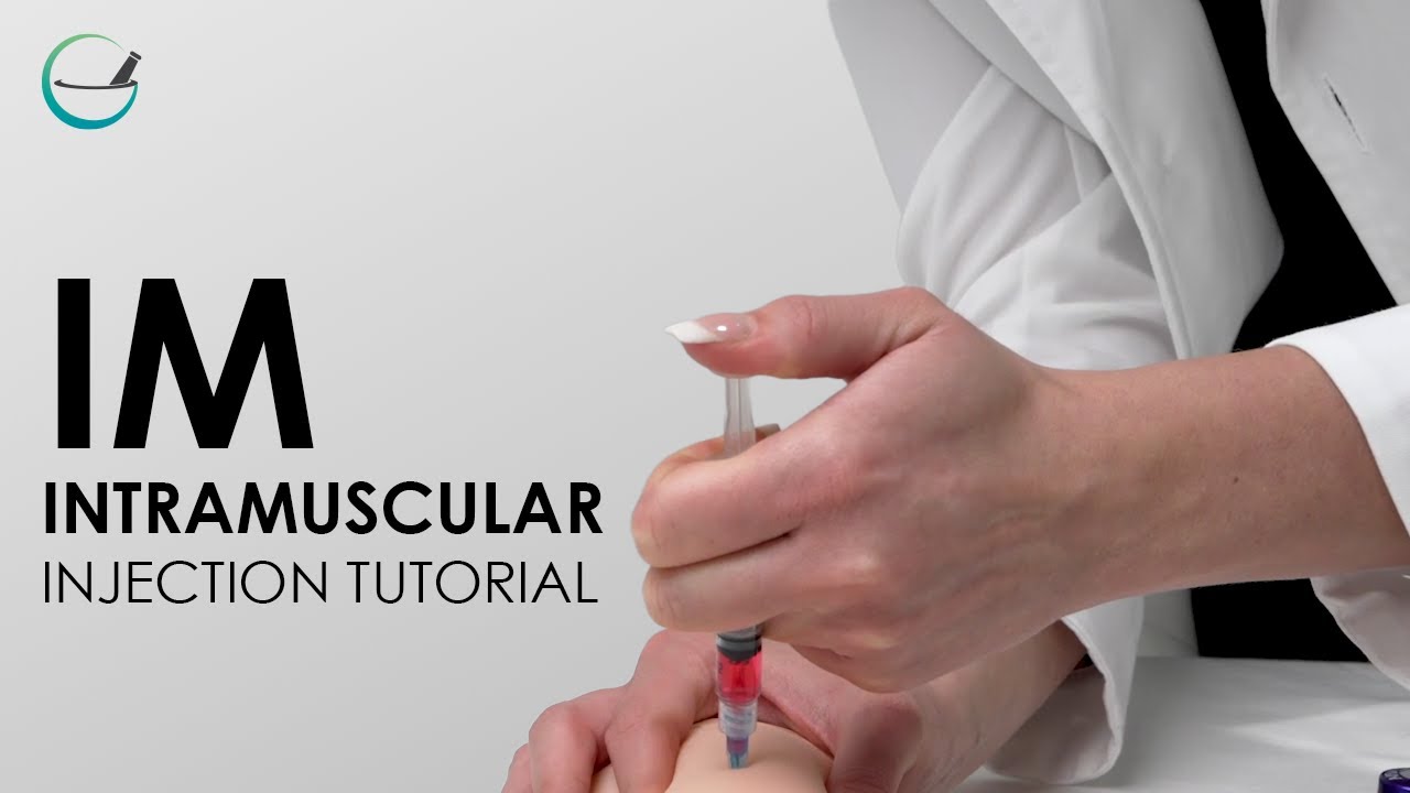 How to Inject an Intramuscular (IM) Shot | Injection Tutorial