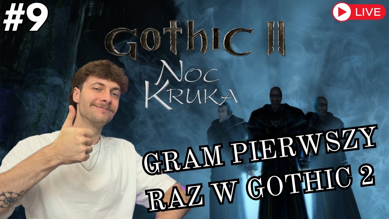 🔴 STREAM 🔴 PIERWSZY RAZ W GOTHIC 2 - ZDOBYŁEM OKO INNOSA!
