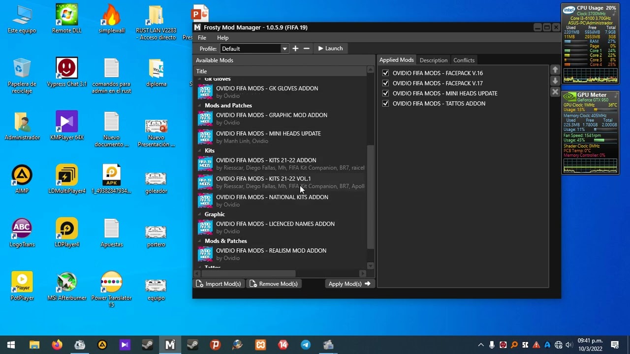 Tutorial para agregar los mods al Frosty Mod Manager para tu FIFA 19-22