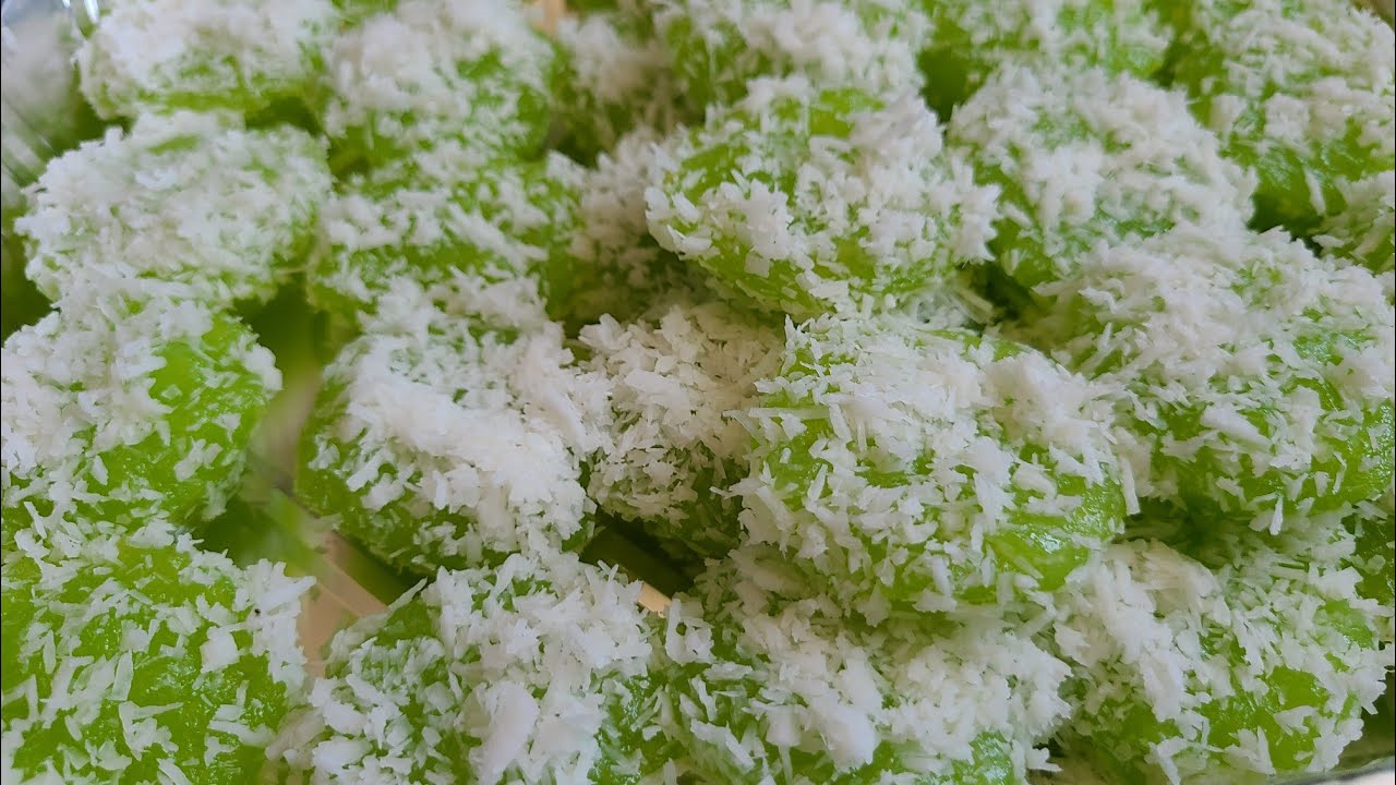 Pichi Pichi using frozen grated cassava