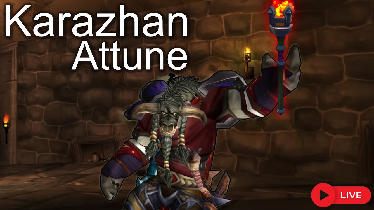 Karazhan Attunement time! Cozy Chill Chat Fastest growing Stream 2026!