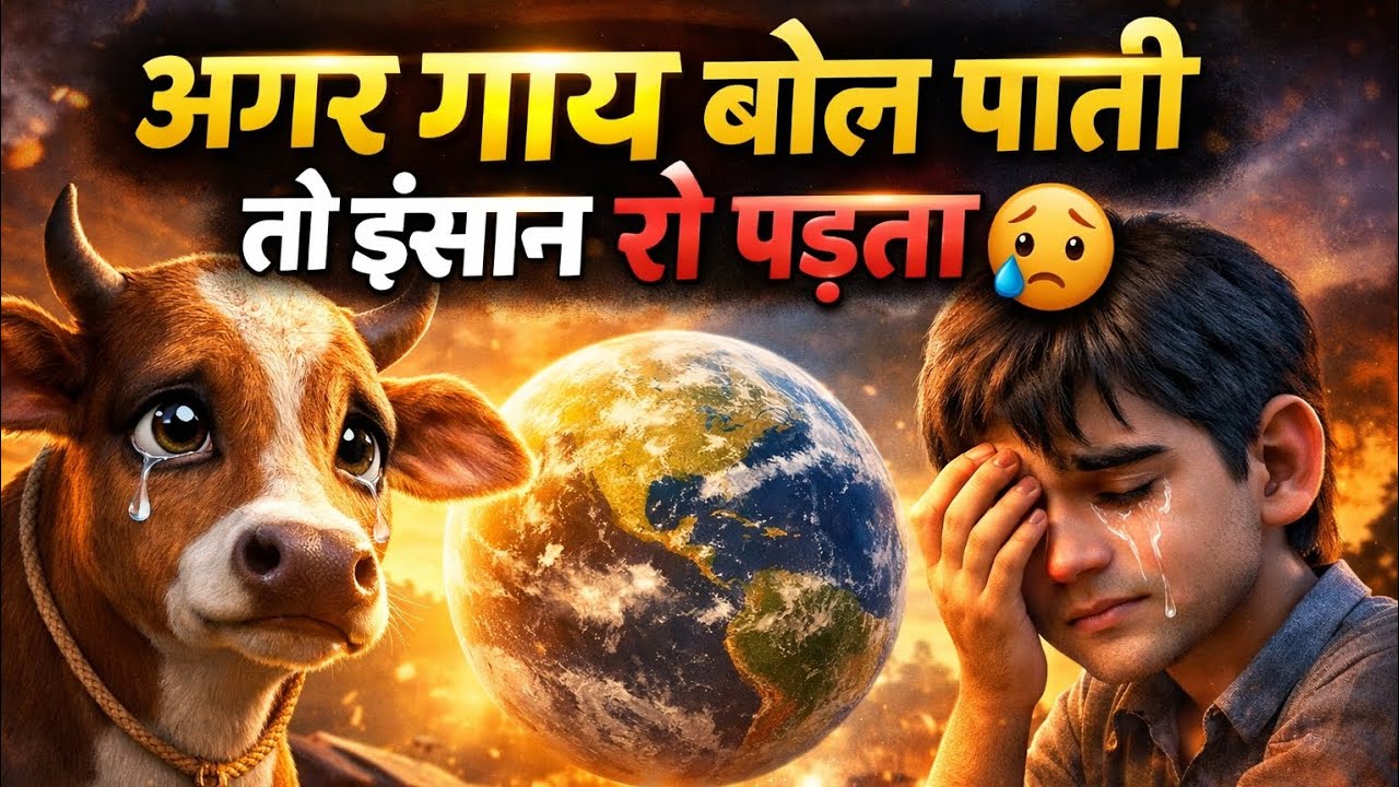🔥 अगर गाय बोल पाती तो इंसान ये सुनकर रो पड़ता | Emotional Story
