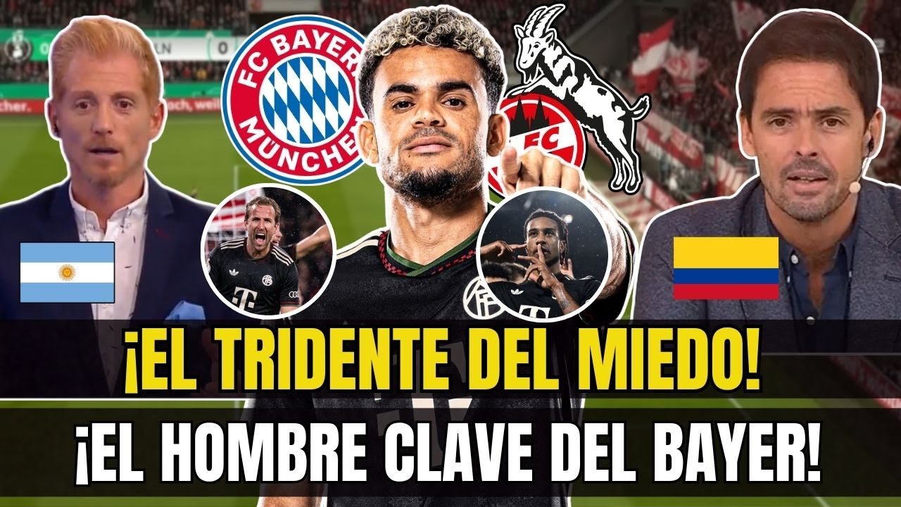 ¡SIGUE IMPARABLE! PRENSA ARGENTINA ELOGIA GOL y ASISTENCIA DE LUIS DIAZ CON BAYER MUNICH vs COLONIA.