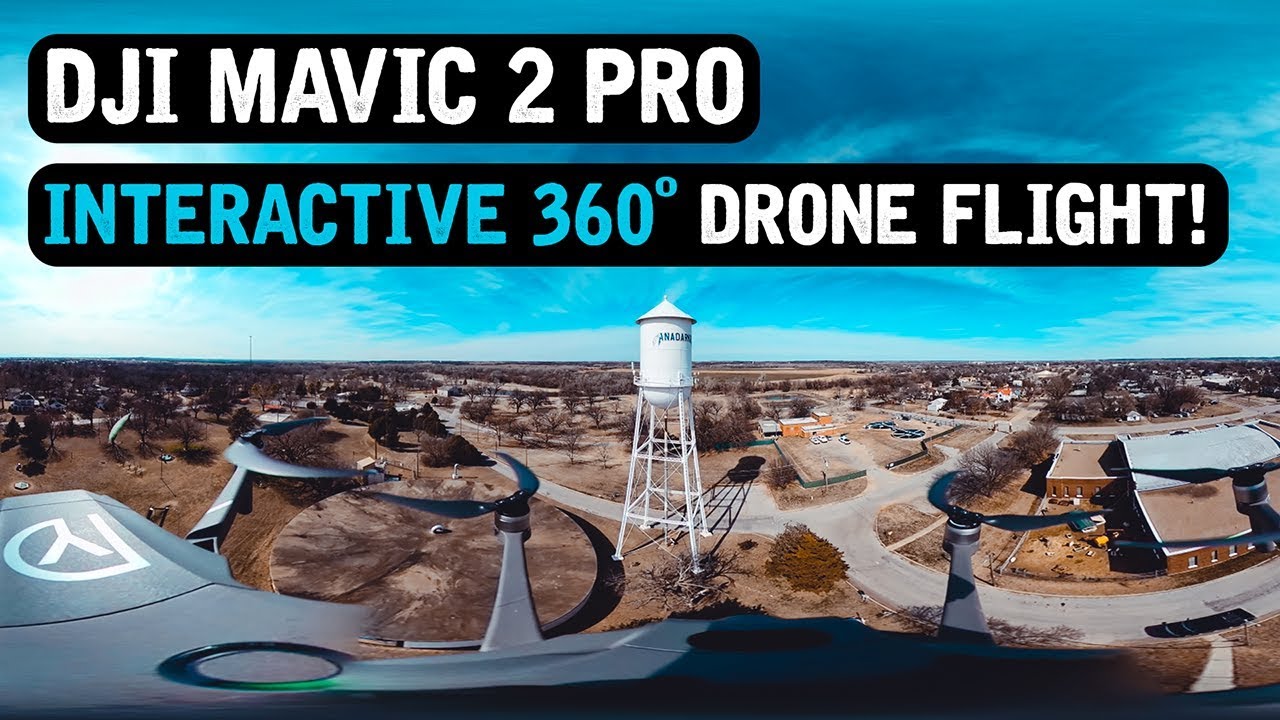 DJI Mavic 2 Pro / INTERACTIVE 360° FLIGHT! / Randlett Park / Anadarko, OK / February 19, 2020