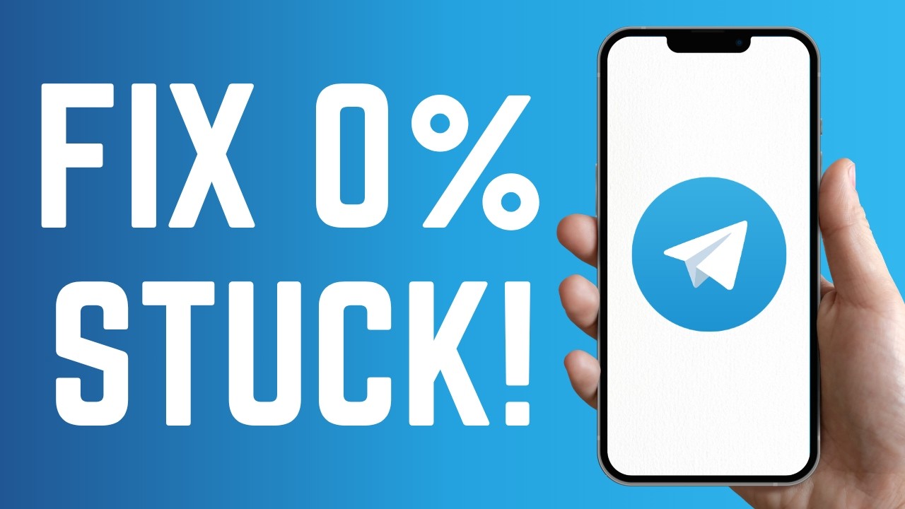 Fix Telegram Download Not Starting or Stuck at 0% | Speed Up Telegram Instantly!