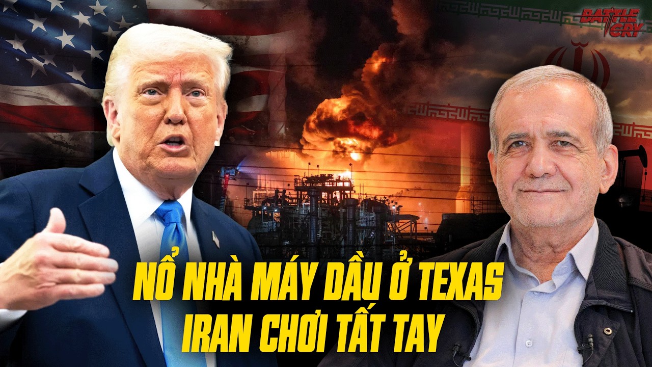 NỔ NH&Agrave; M&Aacute;Y LỌC DẦU Ở TEXAS, Đ&Ograve;N Đ&Aacute;P TRẢ 