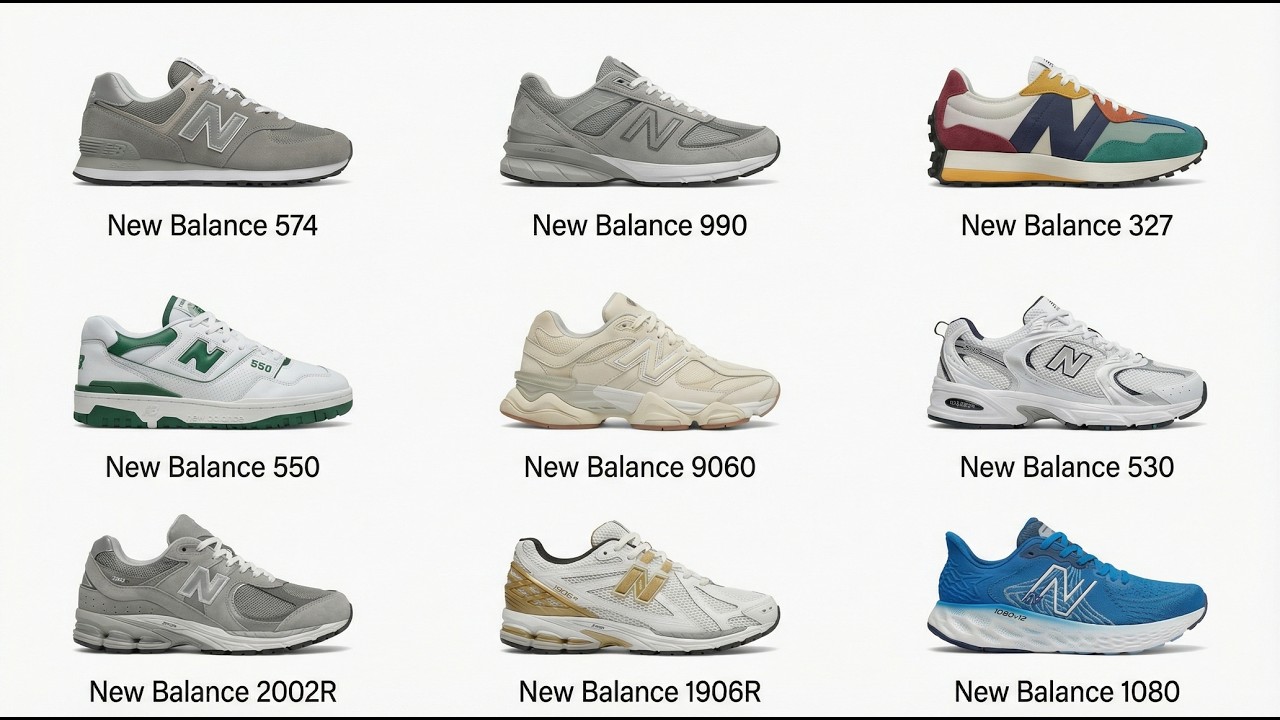 Every Popular New Balance Sneaker Explained