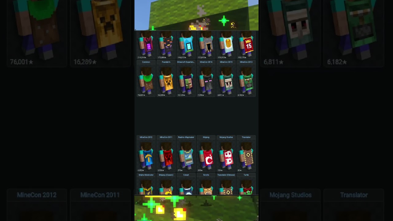 How Much is The Founders Cape Worth on Minecraft Java?