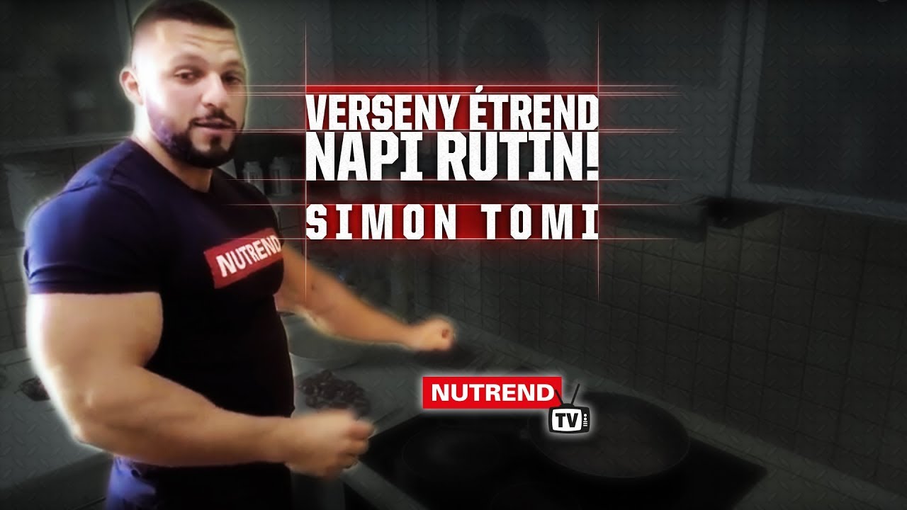 Verseny étrend - napi rutin