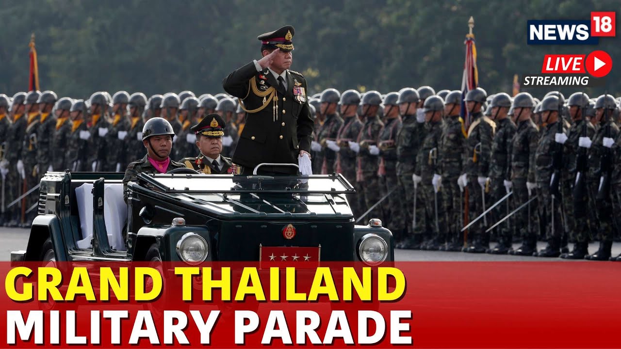Thailand Military Parade 2024 Live | Thailand Military Parade On King's 72nd Birthday | News18 |N18G