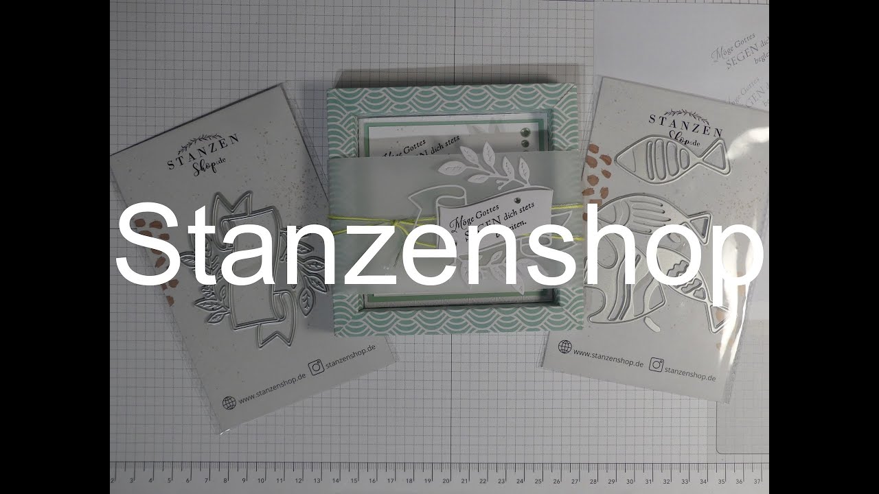 #Stanzen Shop, eine tolle Karte zur Konfirmation in einer Shadow Box