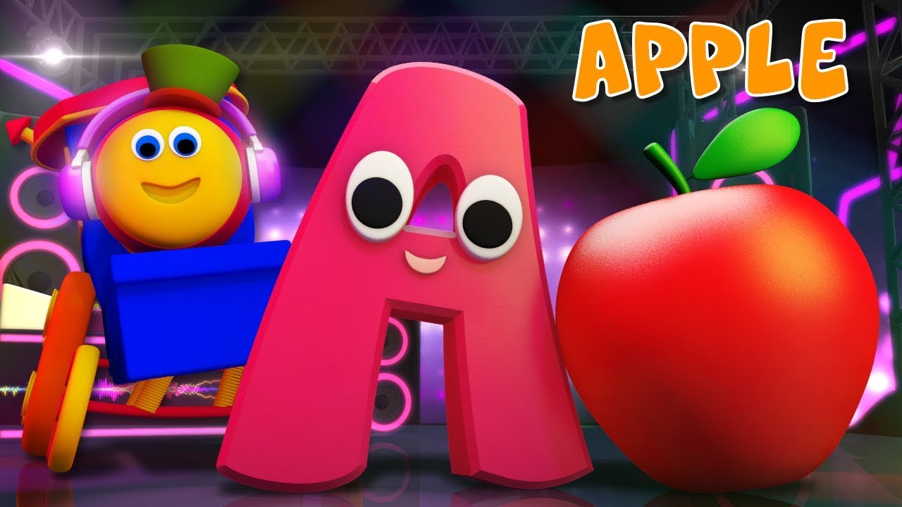 Phonics Letter A | Alphabets Rhyme | ABC Videos For Kids | Toddlers Songs | Learning street with Bob