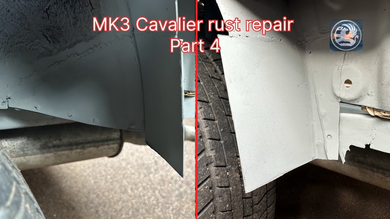 MK3 Cavalier rust repair series Part 4 more shaping & welding