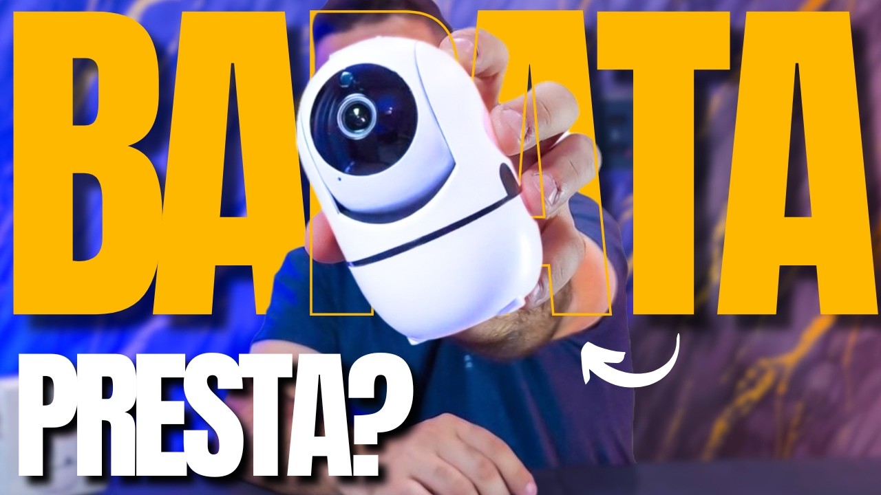 Babá eletrônica? Testei essa câmera Wi-Fi mini