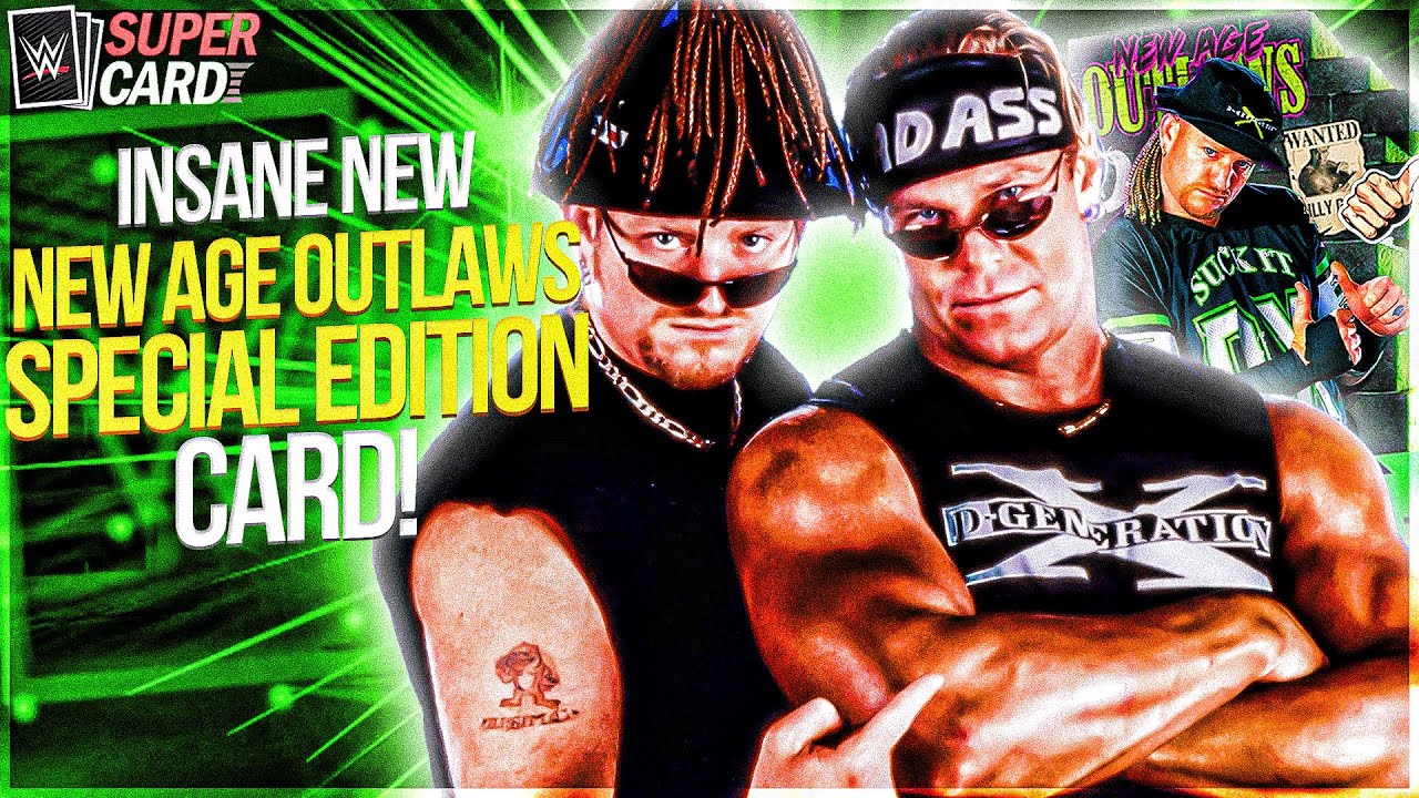 INSANE NEW NEW AGE OUTLAWS SPECIAL EDITION FLIP CARD IN WWE SUPERCARD!!! #wwesupercard #wwe #eon