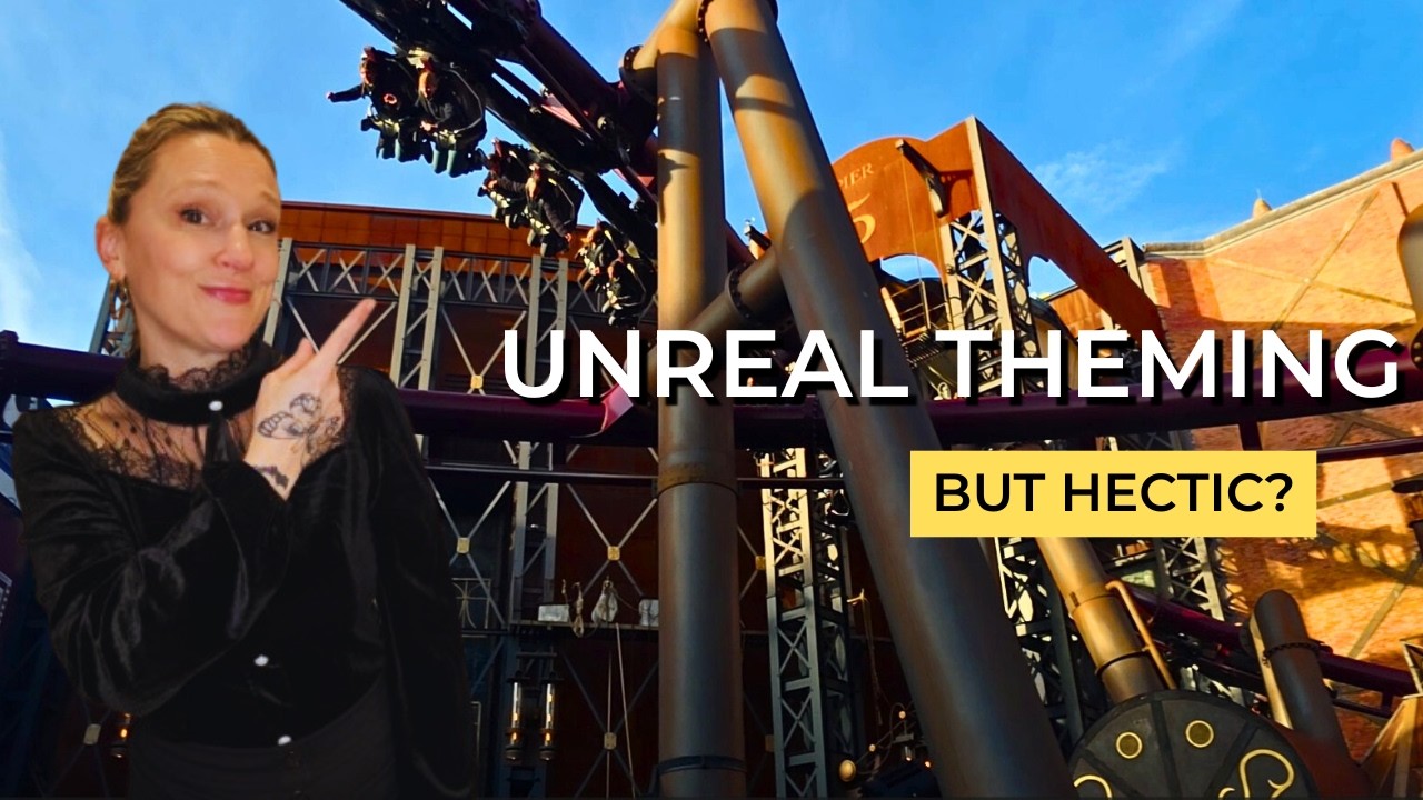 Phantasialand is a Masterpiece...But it's a CROWDED Mess.