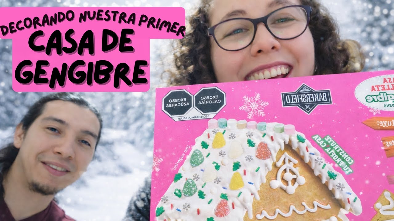 Decorando nuestra primer casa de gengibre + chismecito.
