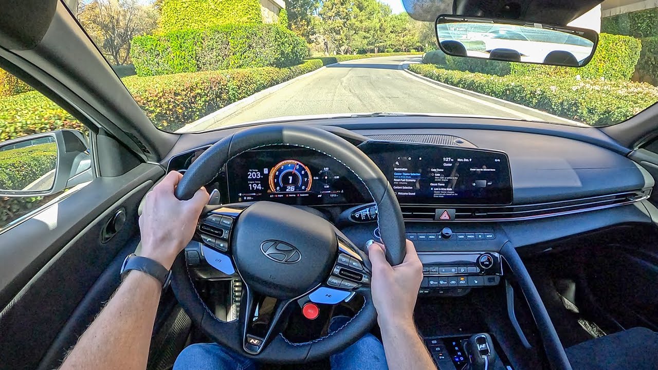 2025 Hyundai Elantra N DCT - POV Test Drive (Binaural Audio)