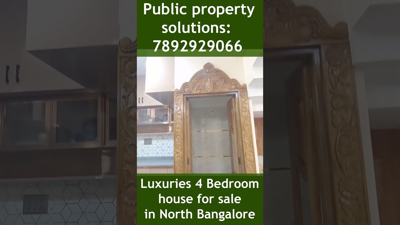 Luxuries Independent House for Sale in north Bangalore. BBMP E-Katha. Ready for registration. 1.76cr