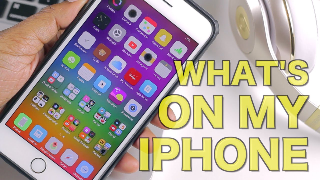 Whats on my iPhone November 2015 Edition with 100+ Apps