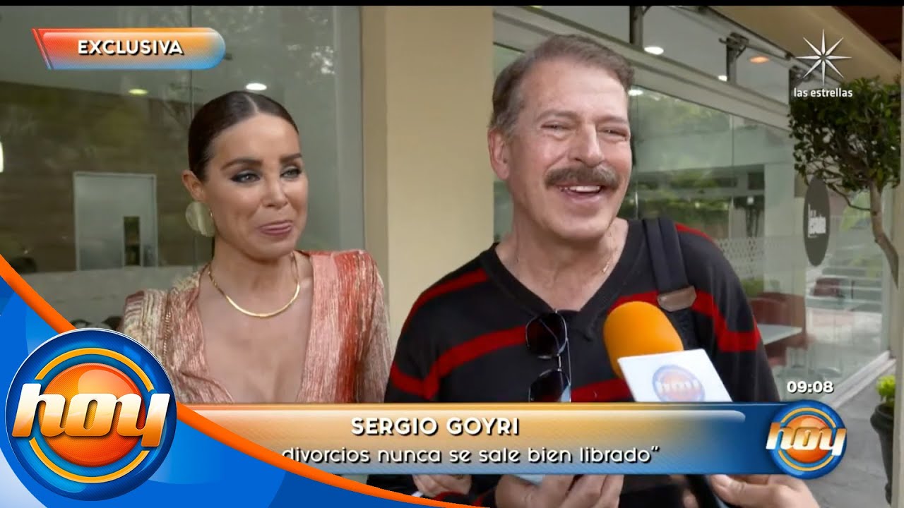 &iexcl;Sergio Goyri y Telly Filippini se divorcian! | Programa Hoy