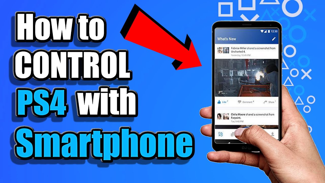How to CONTROL PS4 with Phone (Playstation App Tutorial)