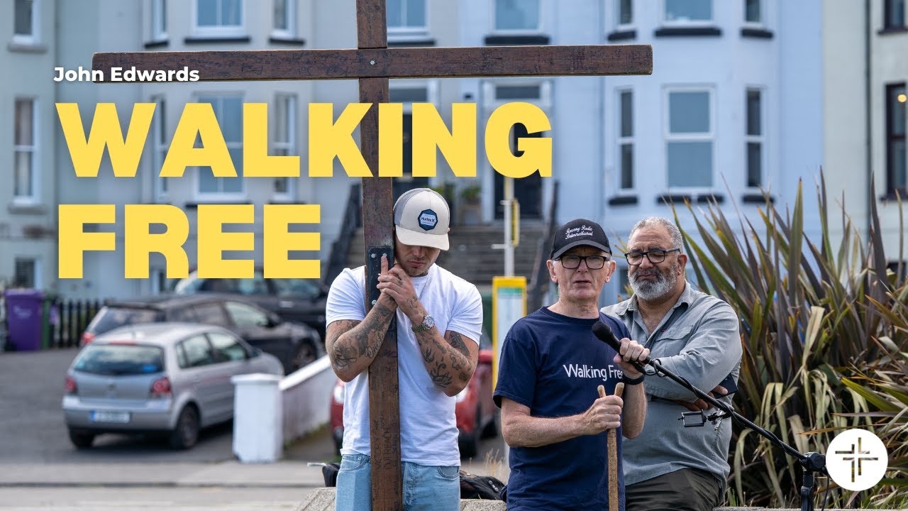Walking Across The World With A Cross - John Edwards