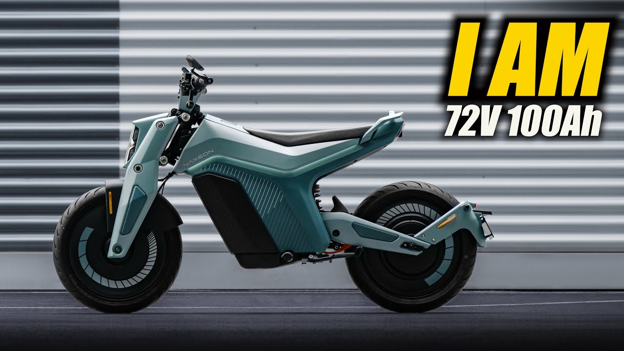 ⚡Naxeon I AM - Tesla Electric Motorcycle From The FUTURE!