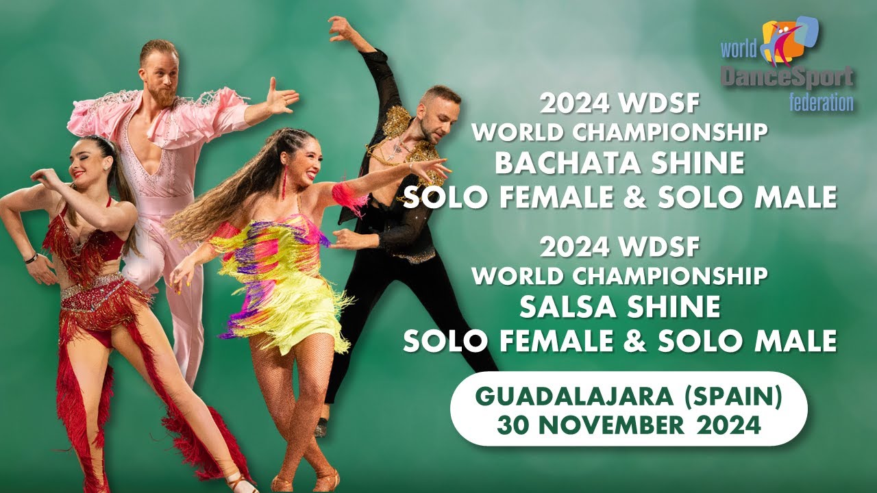2024 WDSF World Championship Bachata Shine & Salsa Shine QFs | Guadalajara (ESP)