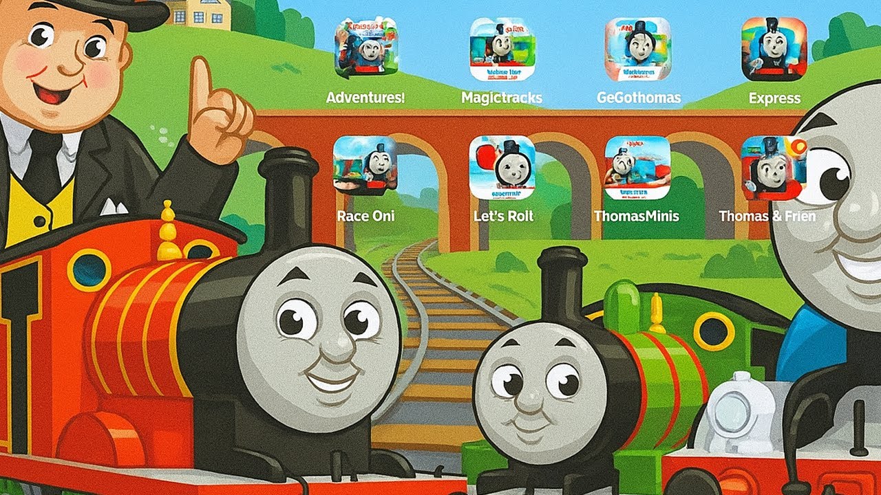 Thomas & Friends Adventures,Magic Tracks,GoGo Thomas,Express Delivery,Race On,Lets Roll,Thomas Minis