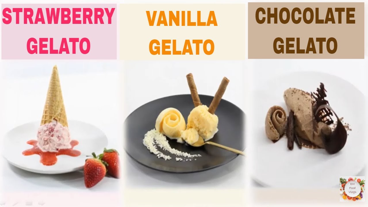HOW TO MAKE REAL ITALIAN GELATO AT HOME USING ICE-CREAM MAKER   #Gelato
