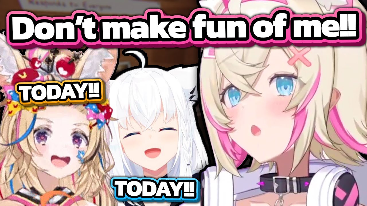 Polka & Fubuki can't stop teasing Mococo for being so cute