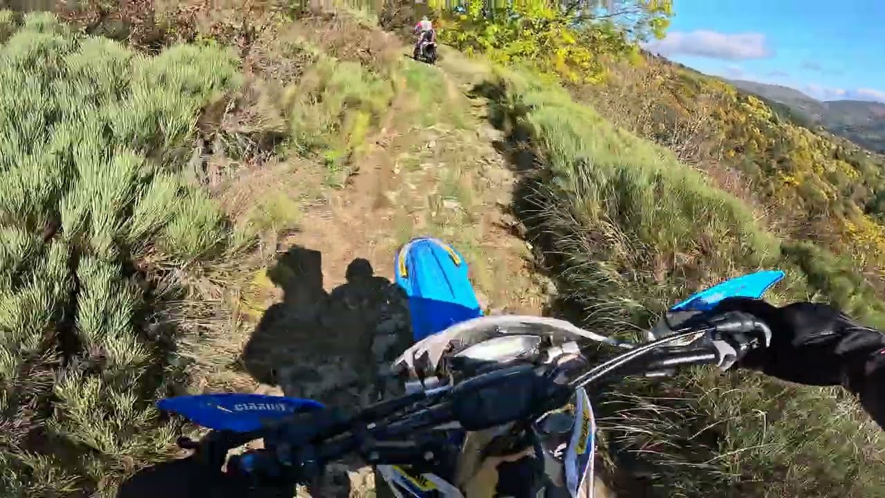 Balade Enduro 125cc Chill à Saint Agrève 🌲🥶