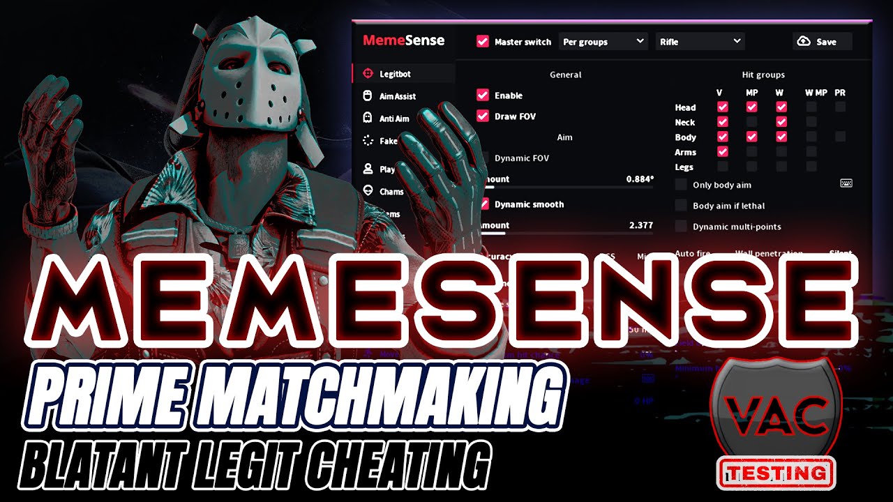 Cs2 Memesense Prime Matchmaking Blatant Legit Cheating