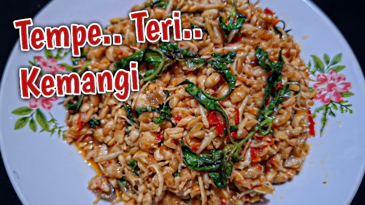 Resep buat tempe urak  arik teri kemangi yang sangat enak