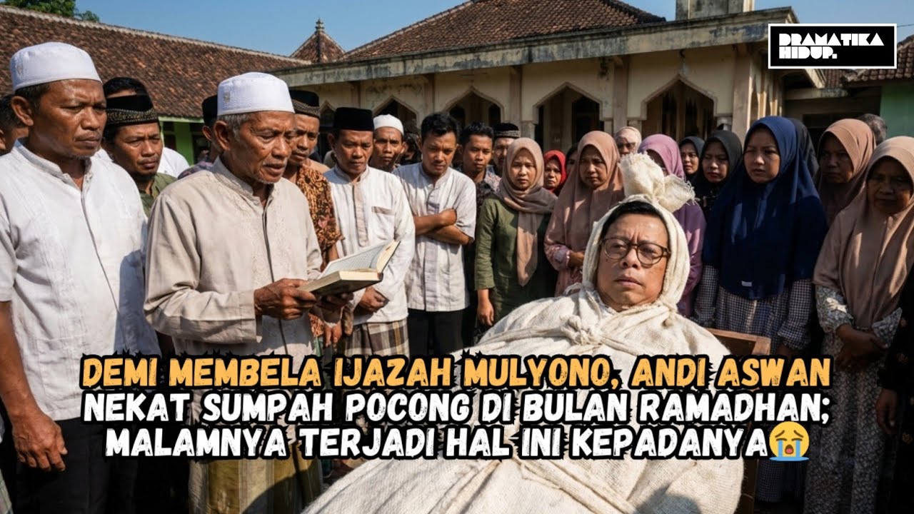 Demi Membela Ijazah Mulyono, Andi Aswan Nekat Sumpah Pocong di Bulan Ramadhan, Kok Berani?