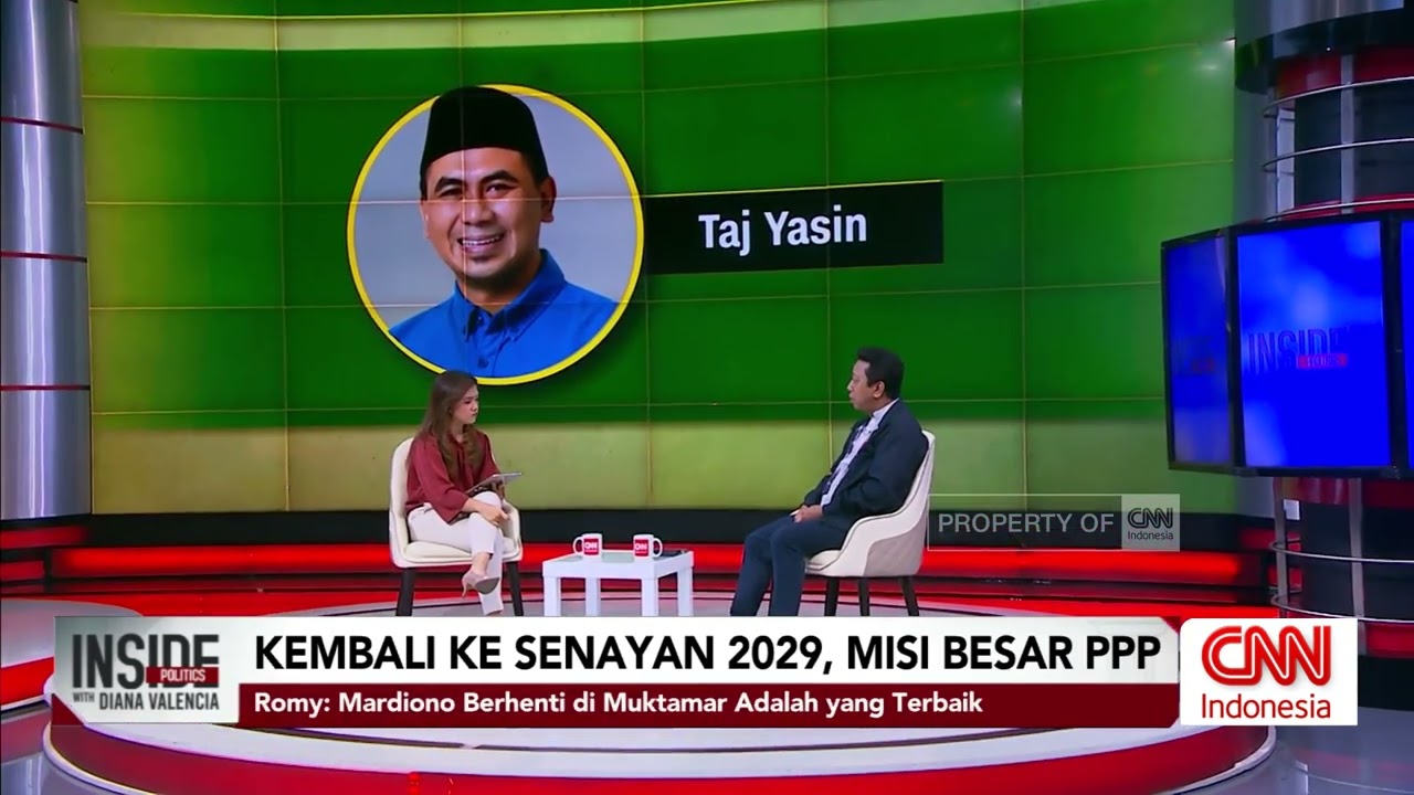 Kembali Ke Senayan 2029 Misi Besar PPP | Inside Politics with Diana Valencia Part 2