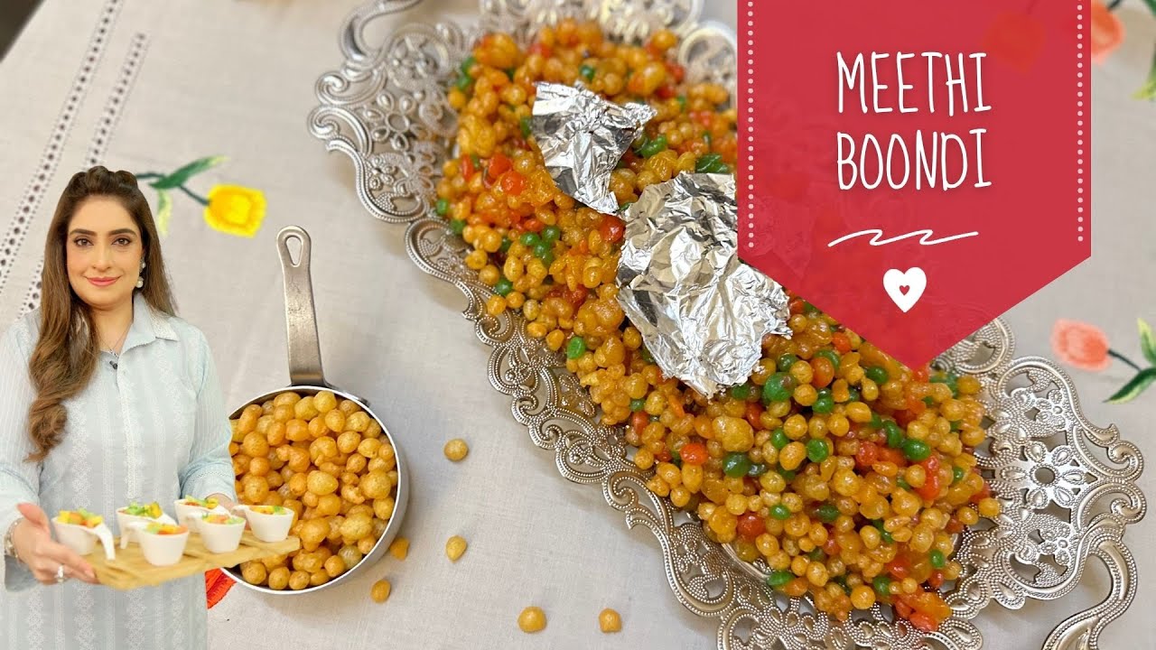 Meethi Boondi Recipe in a New way | Boondi Recipe | How to make meethi boondi at Home | Tutorial