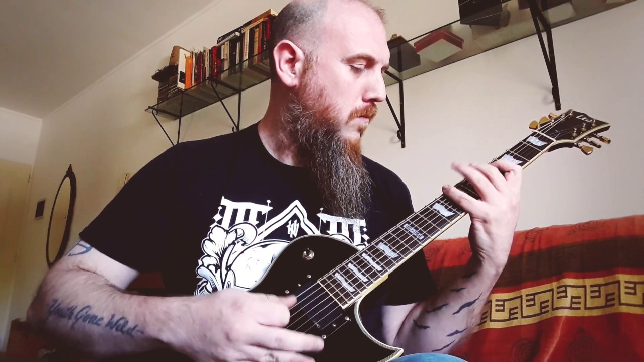 ESP LTD Ec-256 With EMG 81/85 Test - Metal