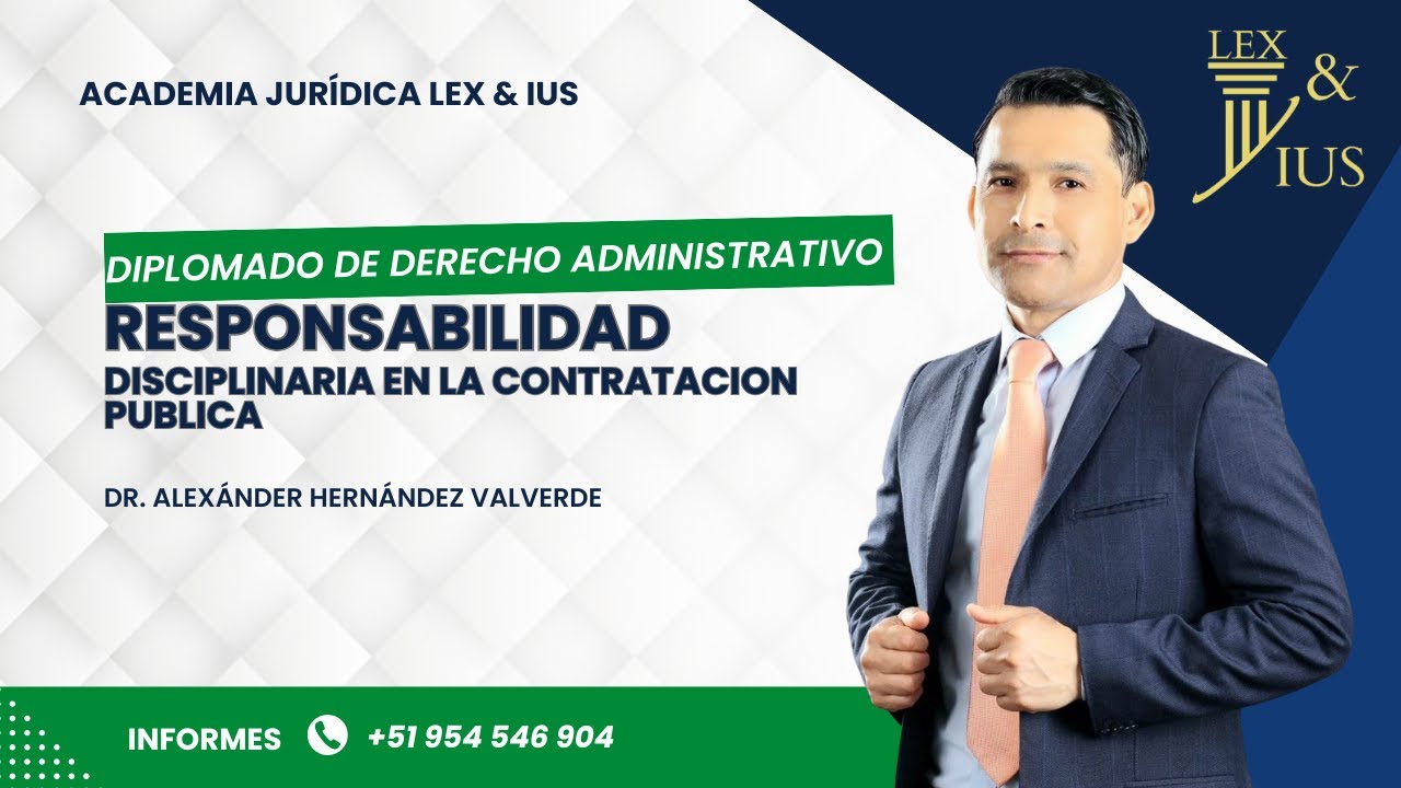 SESIÓN 9   LA RESPONSABILIDAD DISCIPLINARIA EN LA CONTRATACIÓN PÚBLICA