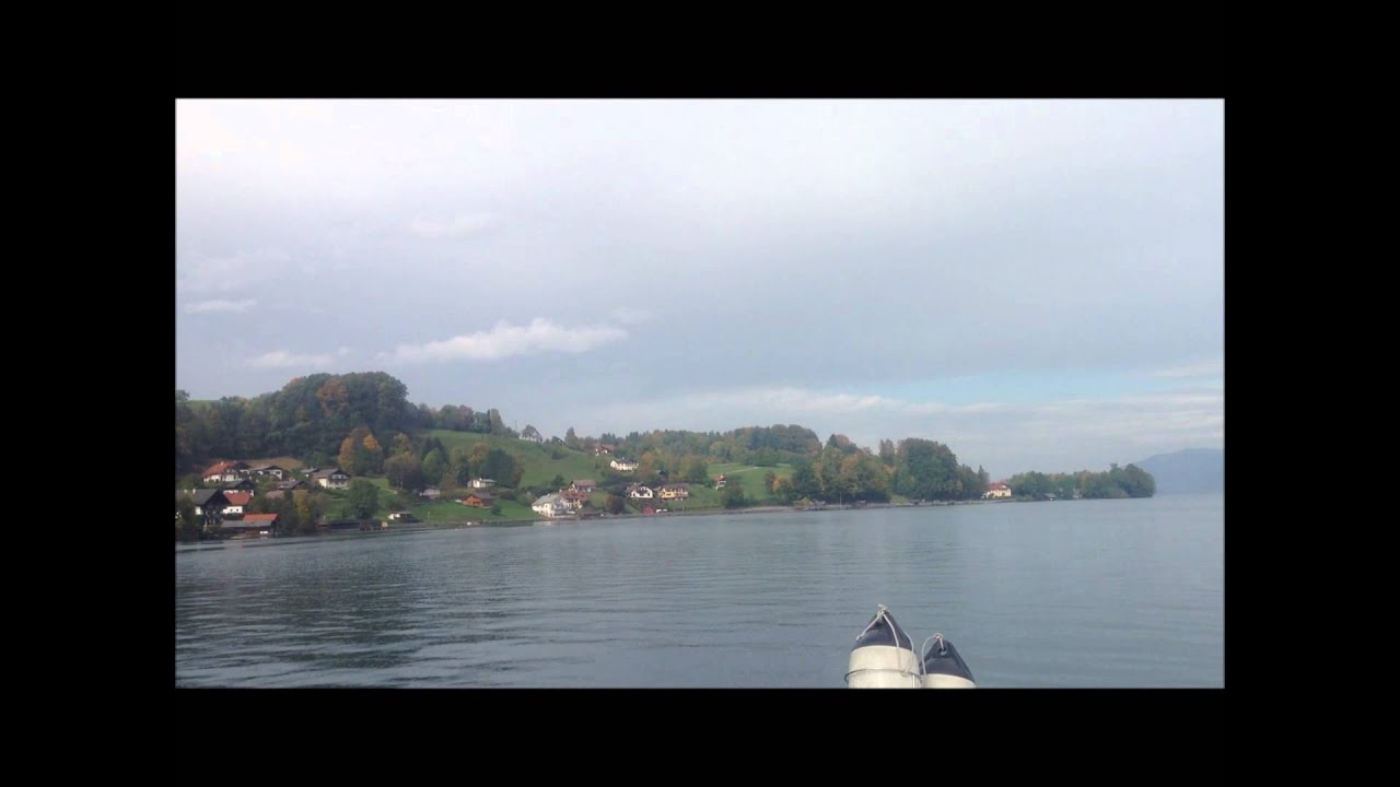 Motorboot Renken 2200 Classic am Attersee 12.10.2013