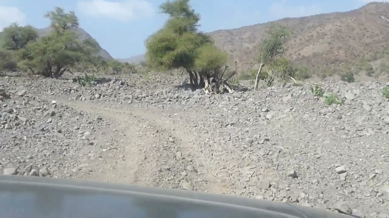 Access track to Fôret du Day, Djibouti, 28 Dec 2014